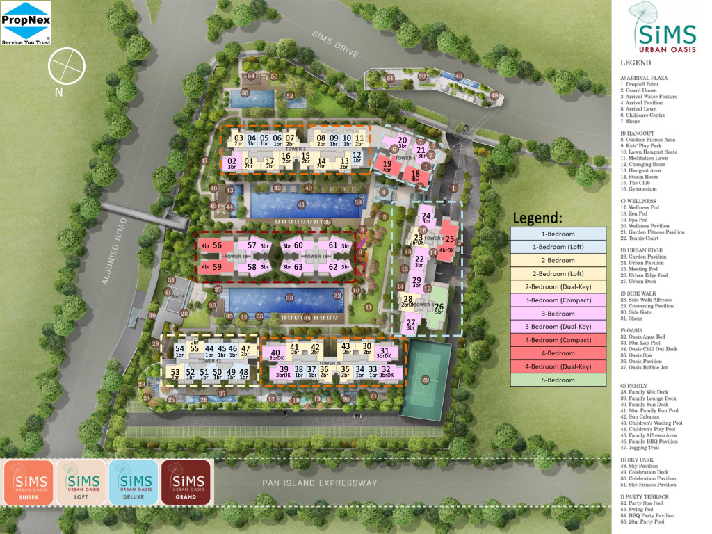 Sims Urban Oasis - Site Plan (nickpohdivision.com)
